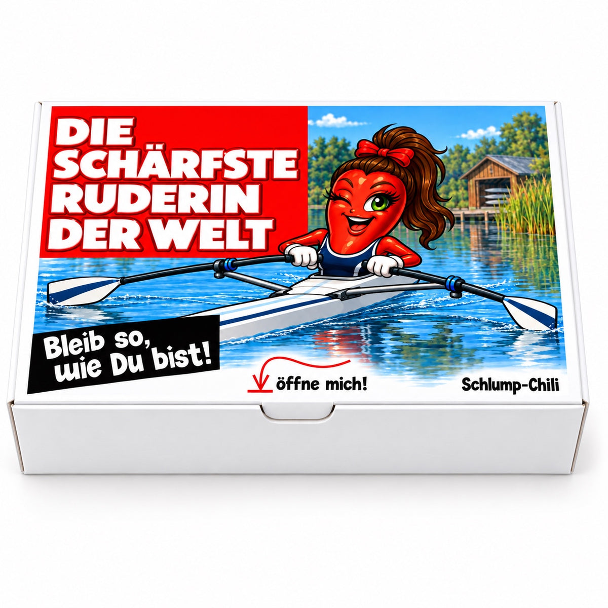 Die schärfste Ruderin der Welt - Ein witziges Geschenk!