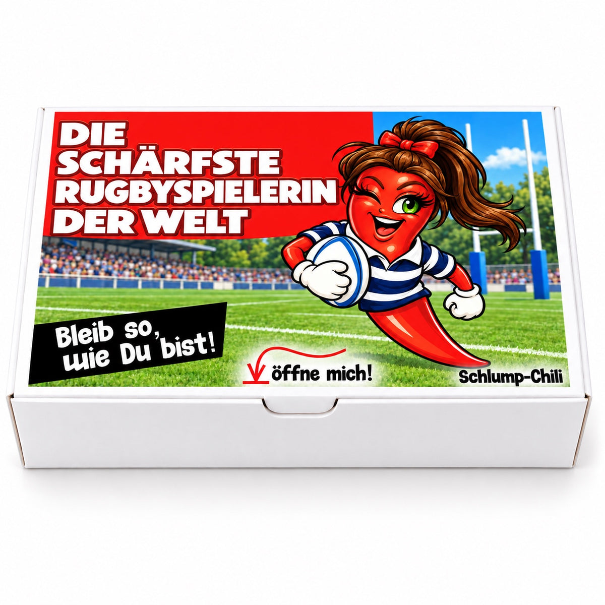 Die schärfste Rugbyspielerin der Welt - Ein witziges Geschenk!