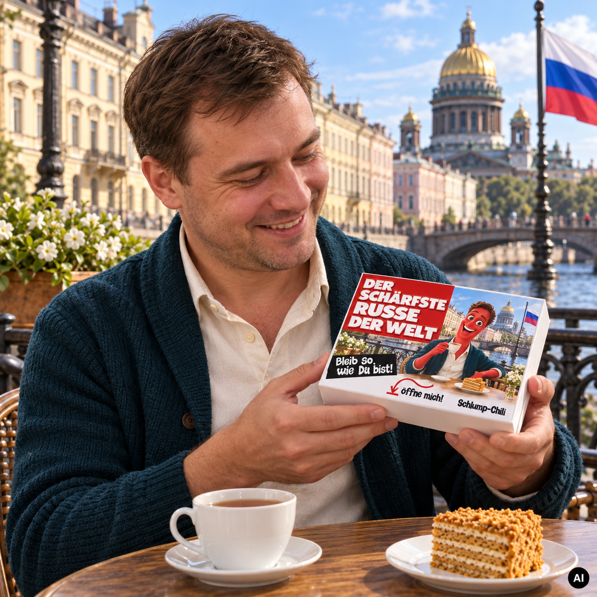 Der schärfste Russe der Welt - Ein witziges Geschenk!