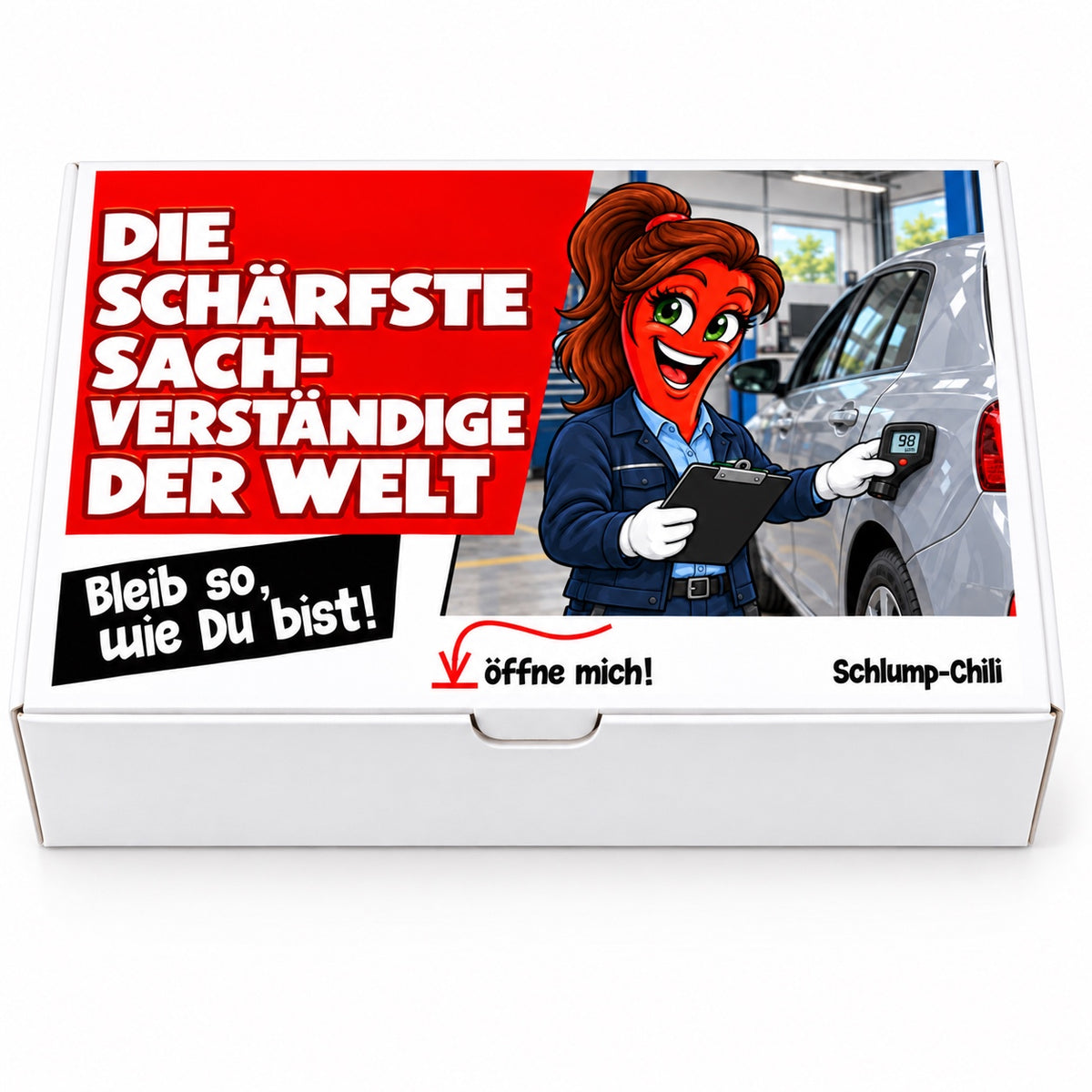 Die schärfste Sachverständige der Welt - Ein witziges Geschenk!