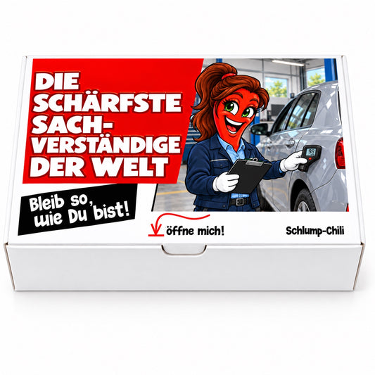 Die schärfste Sachverständige der Welt - Ein witziges Geschenk!