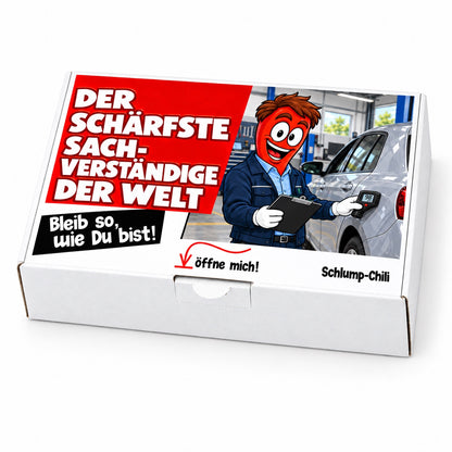 Der schärfste Sachverständige der Welt - Ein witziges Geschenk!