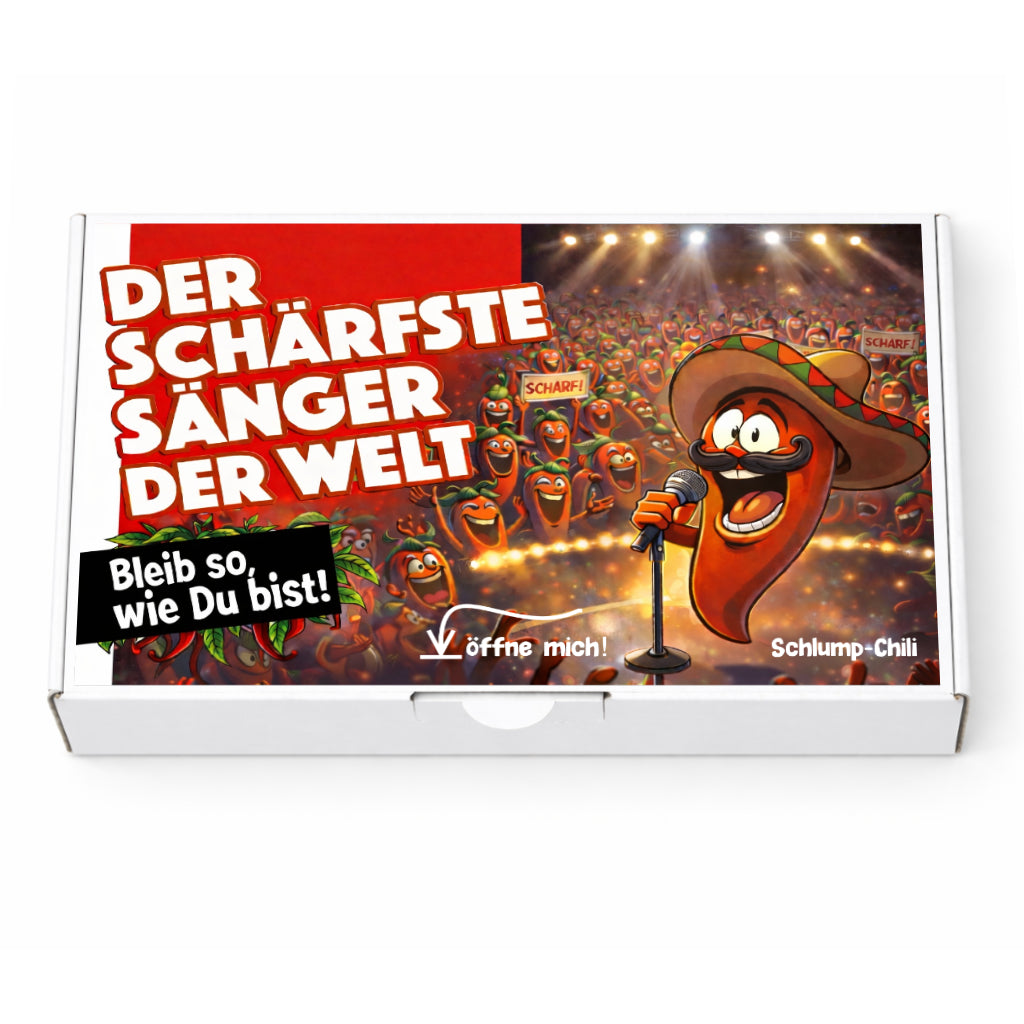 Der schärfste Sänger der Welt - Ein witziges Geschenk!