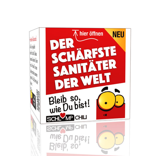 Der schärfste Sanitäter der Welt - Ein witziges Sani Geschenk