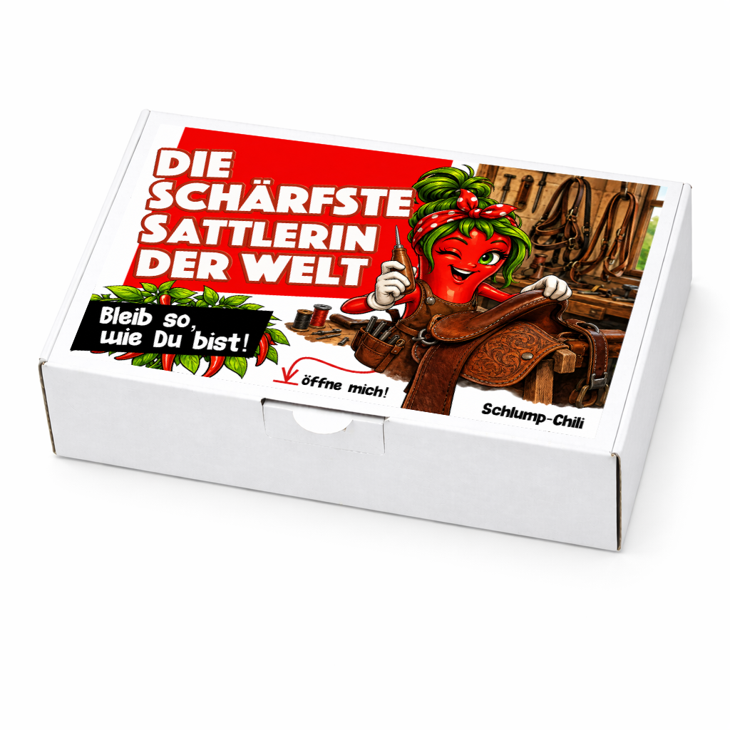 Die schärfste Sattlerin der Welt Geschenk Set