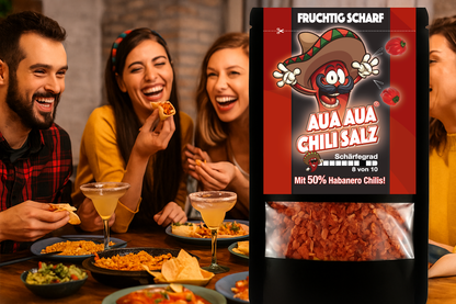 AUAAUA scharfe Chili Gewürzsalz Probierpack 20g