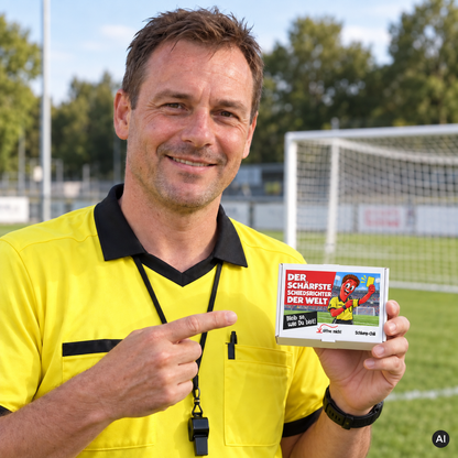 Der schärfste Schiedsrichter der Welt - Ein witziges Geschenk!