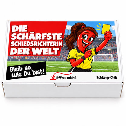 Die schärfste Schiedsrichterin der Welt - Ein witziges Geschenk!