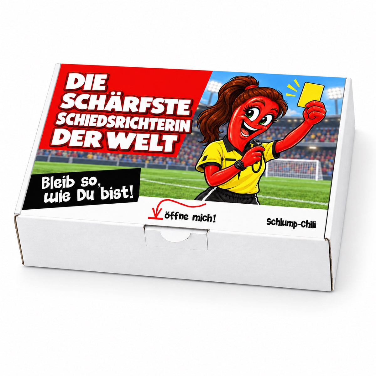 Die schärfste Schiedsrichterin der Welt - Ein witziges Geschenk!