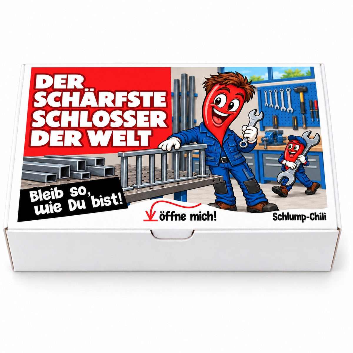 Der schärfste Schlosser der Welt – Schachtel frontal