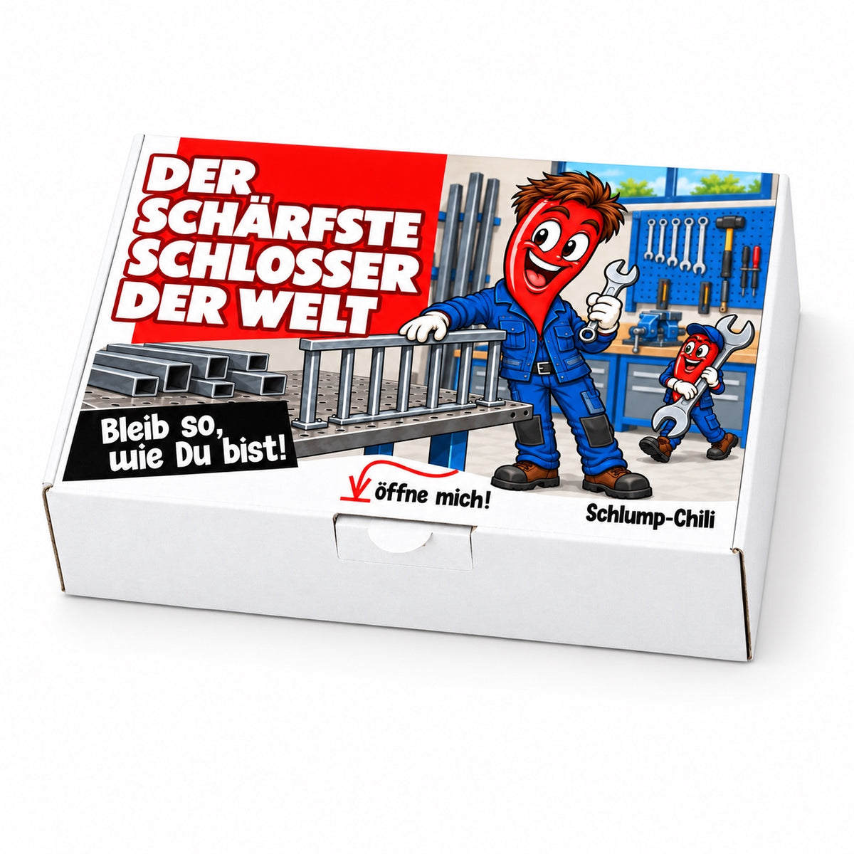 Der schärfste Schlosser der Welt – Schachtel schräg