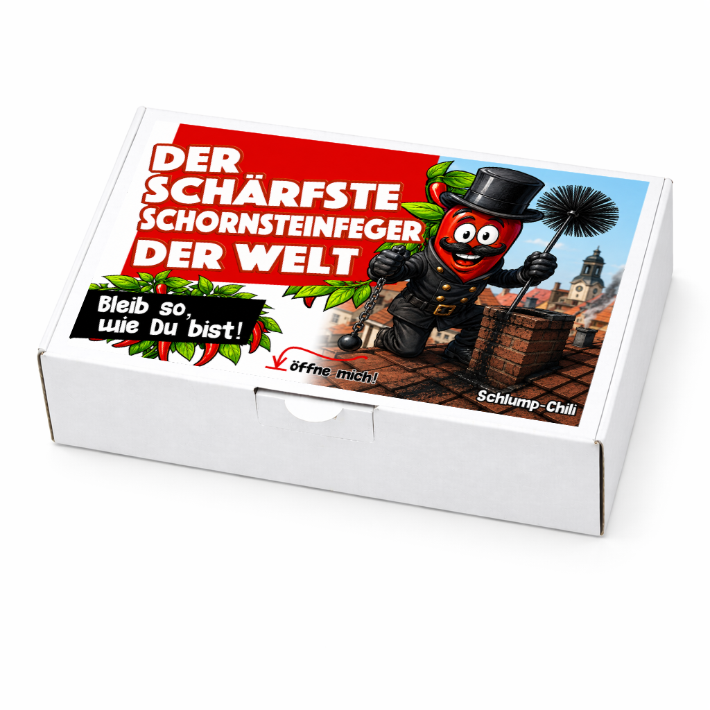 Der schärfste Schornsteinfeger der Welt Geschenk Set