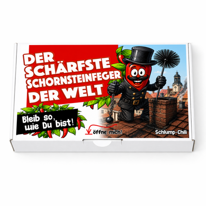 Der schärfste Schornsteinfeger der Welt Geschenk Set