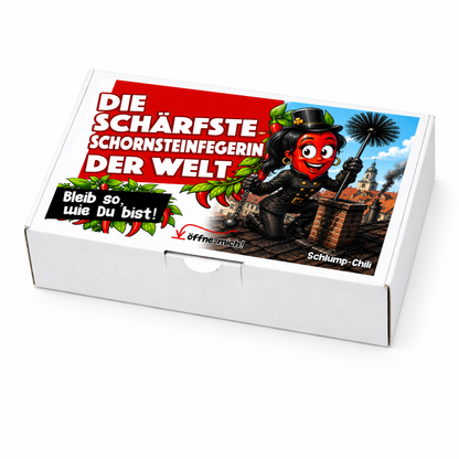 Die schärfste Schornsteinfegerin der Welt Geschenk Set