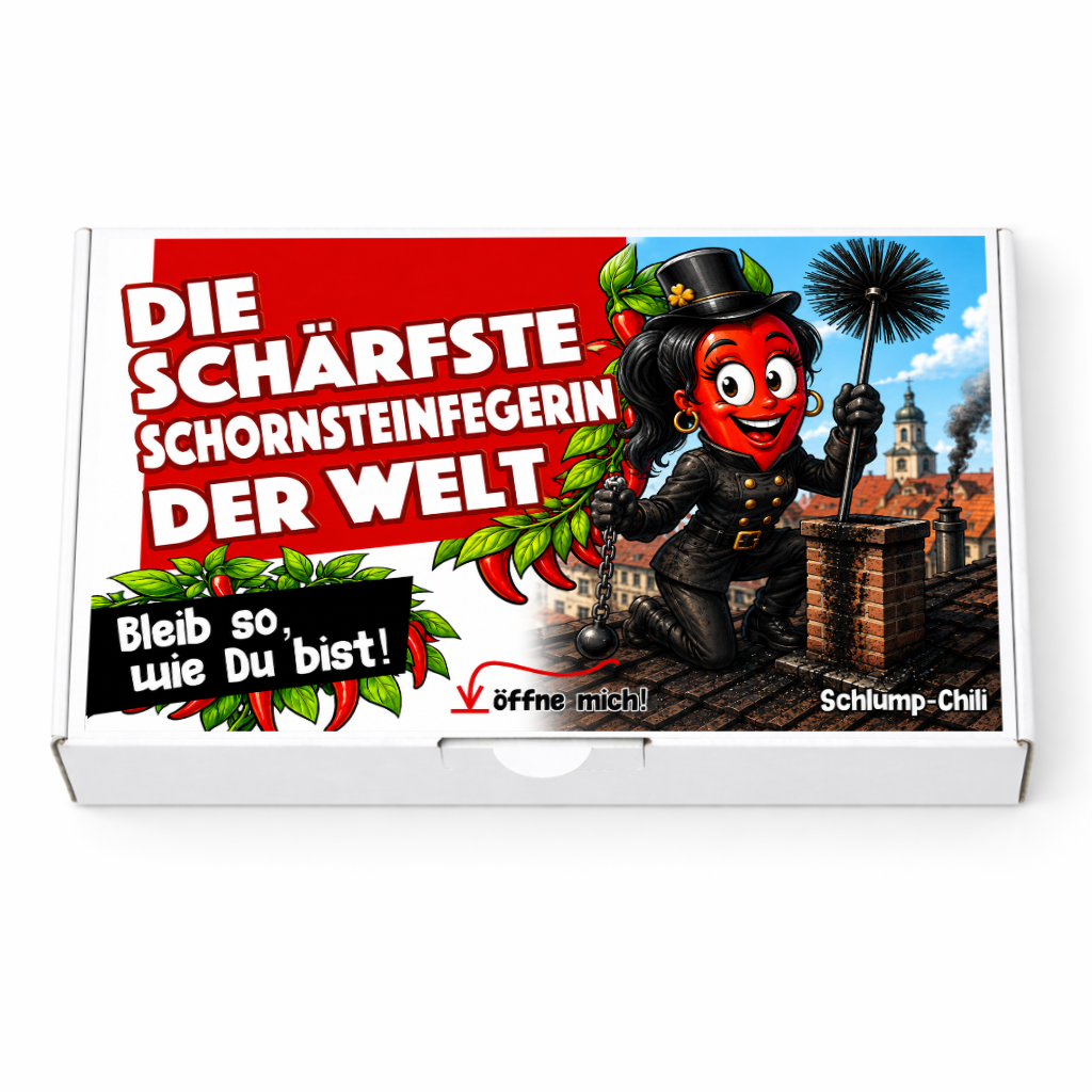 Die schärfste Schornsteinfegerin der Welt Geschenk Set
