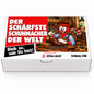 Der schärfste Schuhmacher der Welt – Geschenkschachtel frontal