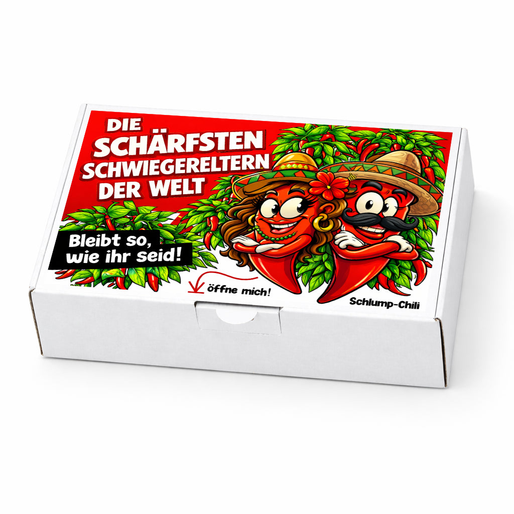 Die schärfsten Schwiegereltern der Welt - Ein witziges Geschenk!