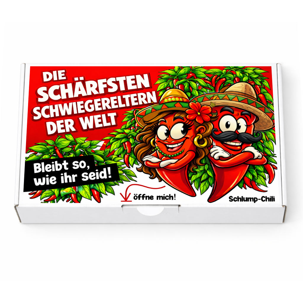 Die schärfsten Schwiegereltern der Welt - Ein witziges Geschenk!