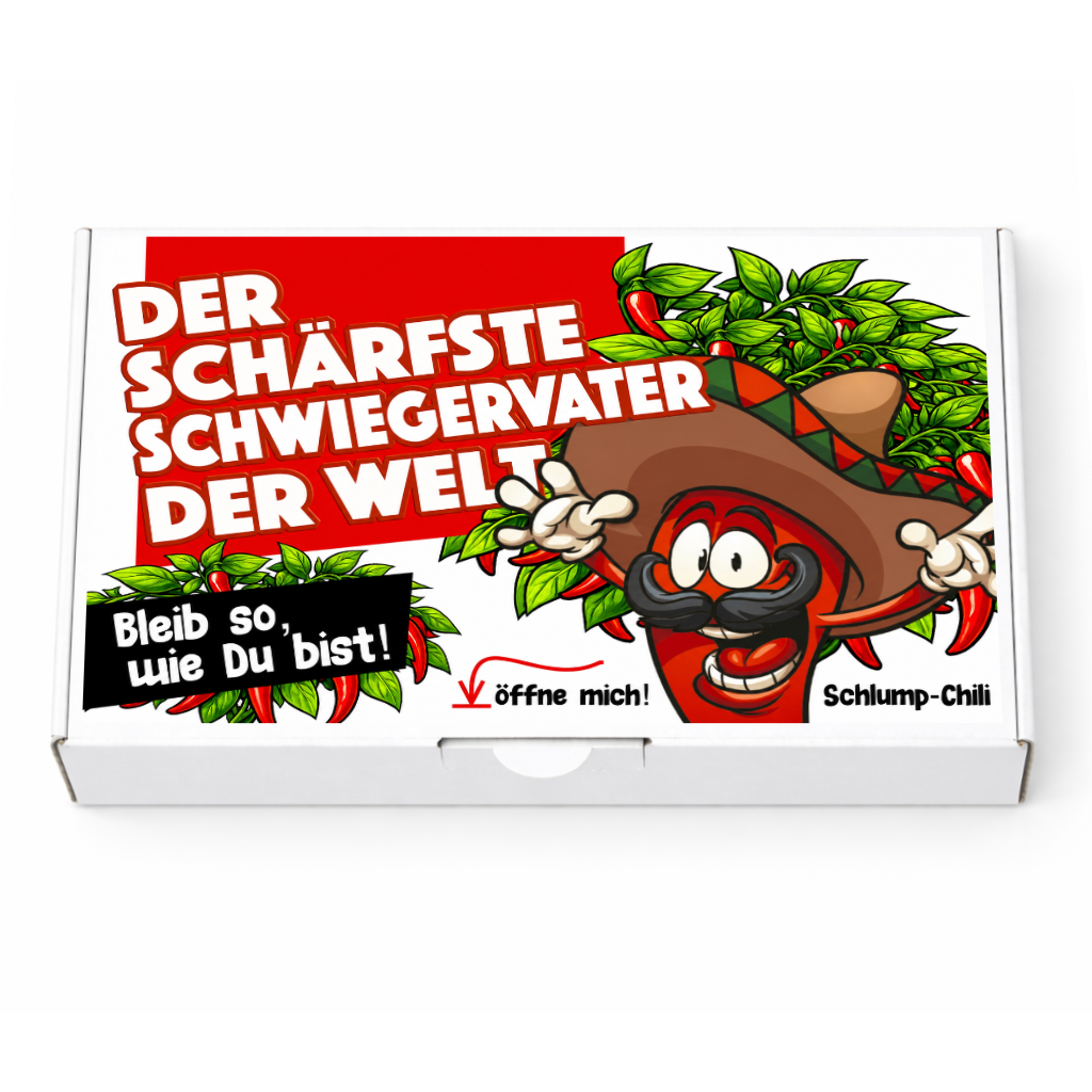 Der schärfste Schwiegervater der Welt - Ein witziges Geschenk!