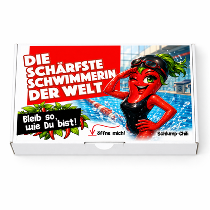 Die schärfste Schwimmerin der Welt - Ein witziges Geschenk Set