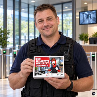 Die schärfste Security der Welt - Ein witziges Geschenk!