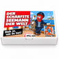 Der schärfste Seemann der Welt – Geschenkschachtel frontal