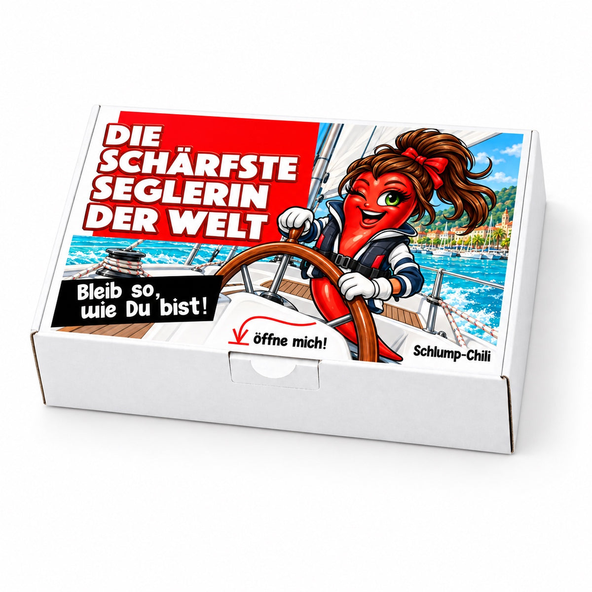 Die schärfste Seglerin der Welt - Ein witziges Geschenk!