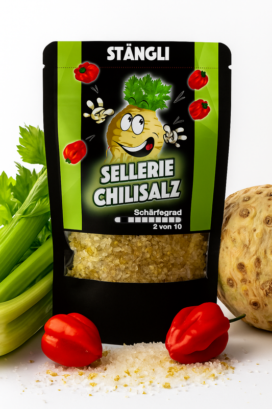 STÄNGLI Sellerie Chili Gewürzsalz Probierpack 20g