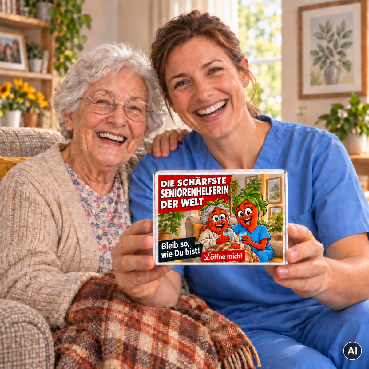 Die schärfste Seniorenhelferin der Welt - Ein witziges Geschenk!