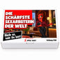 Die schärfste Sexarbeiterin der Welt – Geschenkbox Vorderansicht