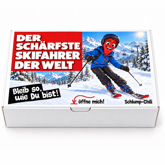 Der schärfste Skifahrer der Welt - Ein witziges Geschenk!