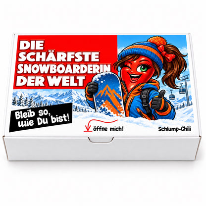 Die schärfste Snowboarderin der Welt - Ein witziges Geschenk!