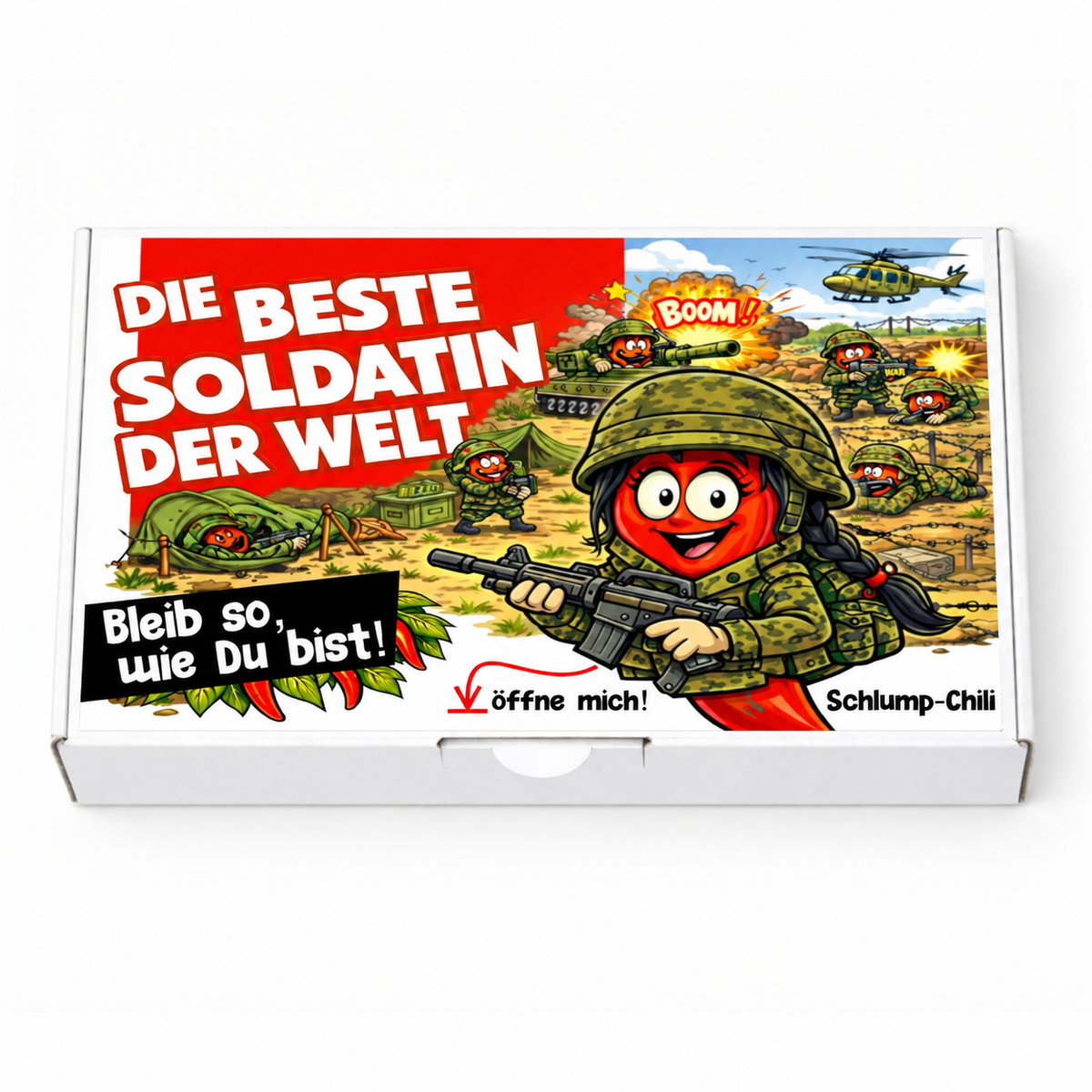 Die beste Soldatin der Welt Geschenkset