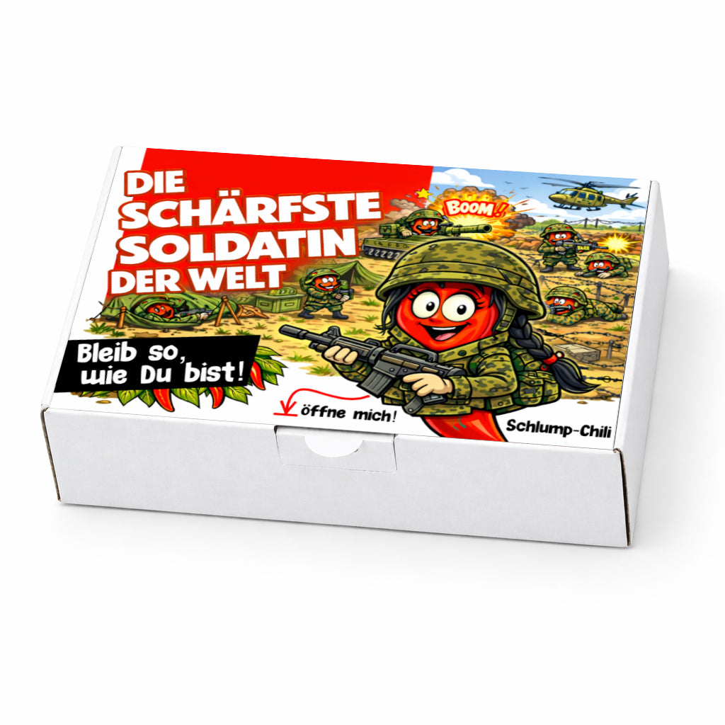 Die schärfste Soldatin der Welt - Ein witziges Geschenk!