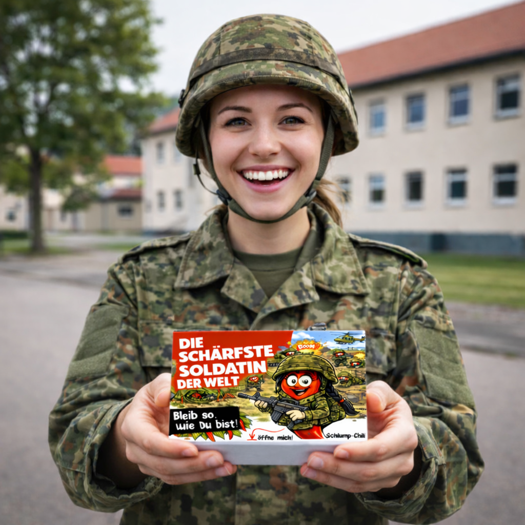 Die schärfste Soldatin der Welt - Ein witziges Geschenk!