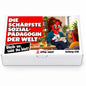Die schärfste Sozialpädagogin der Welt – Geschenkbox Vorderansicht