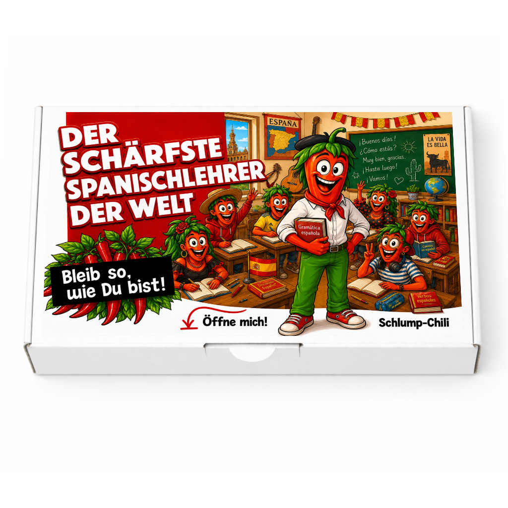Der schärfste Spanischlehrer der Welt - Ein witziges Geschenk