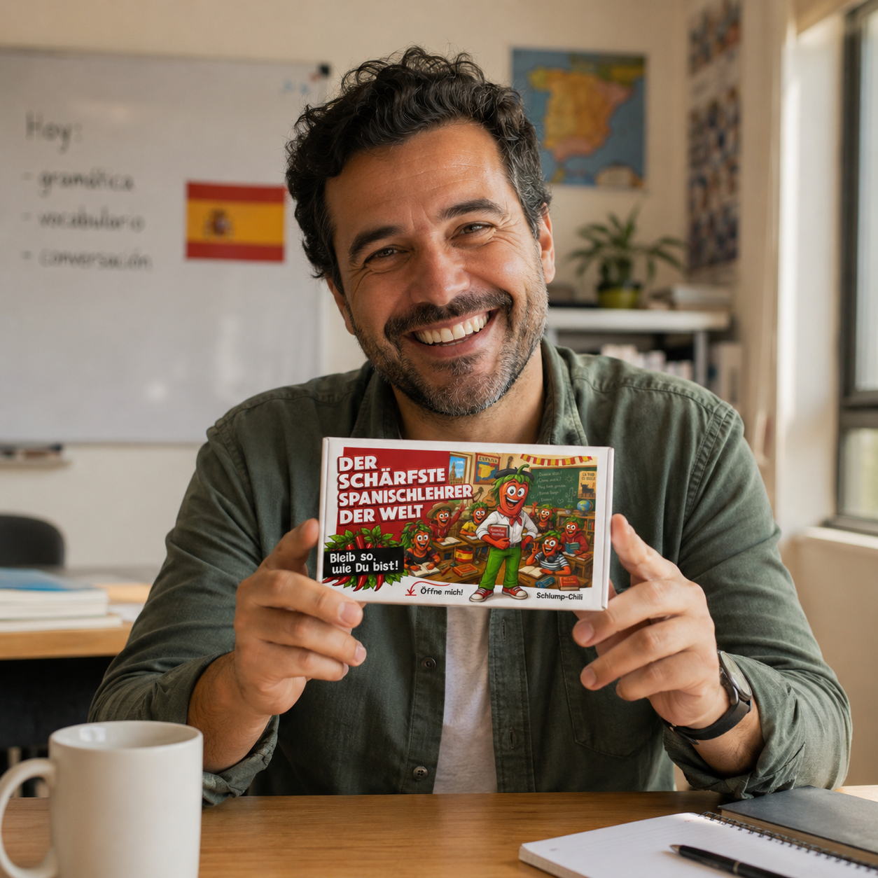 Der schärfste Spanischlehrer der Welt - Ein witziges Geschenk