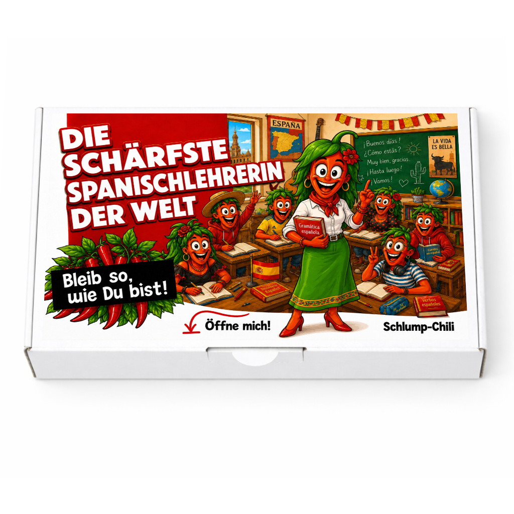 Die schärfste Spanischlehrerin der Welt - Ein witziges Geschenk