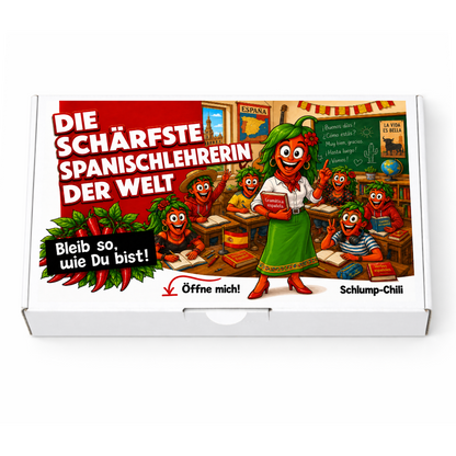 Die schärfste Spanischlehrerin der Welt - Ein witziges Geschenk
