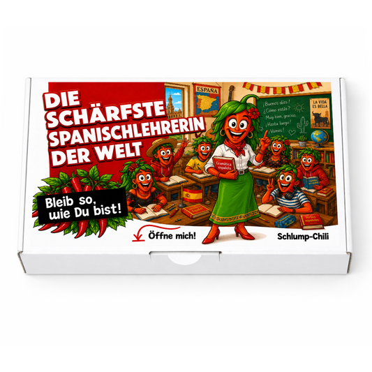 Die schärfste Spanischlehrerin der Welt - Ein witziges Geschenk