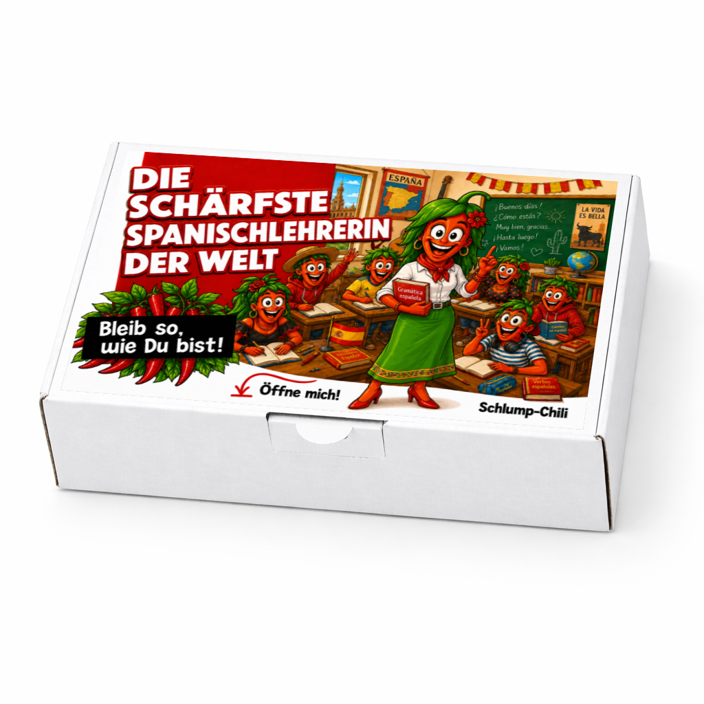 Die schärfste Spanischlehrerin der Welt - Ein witziges Geschenk