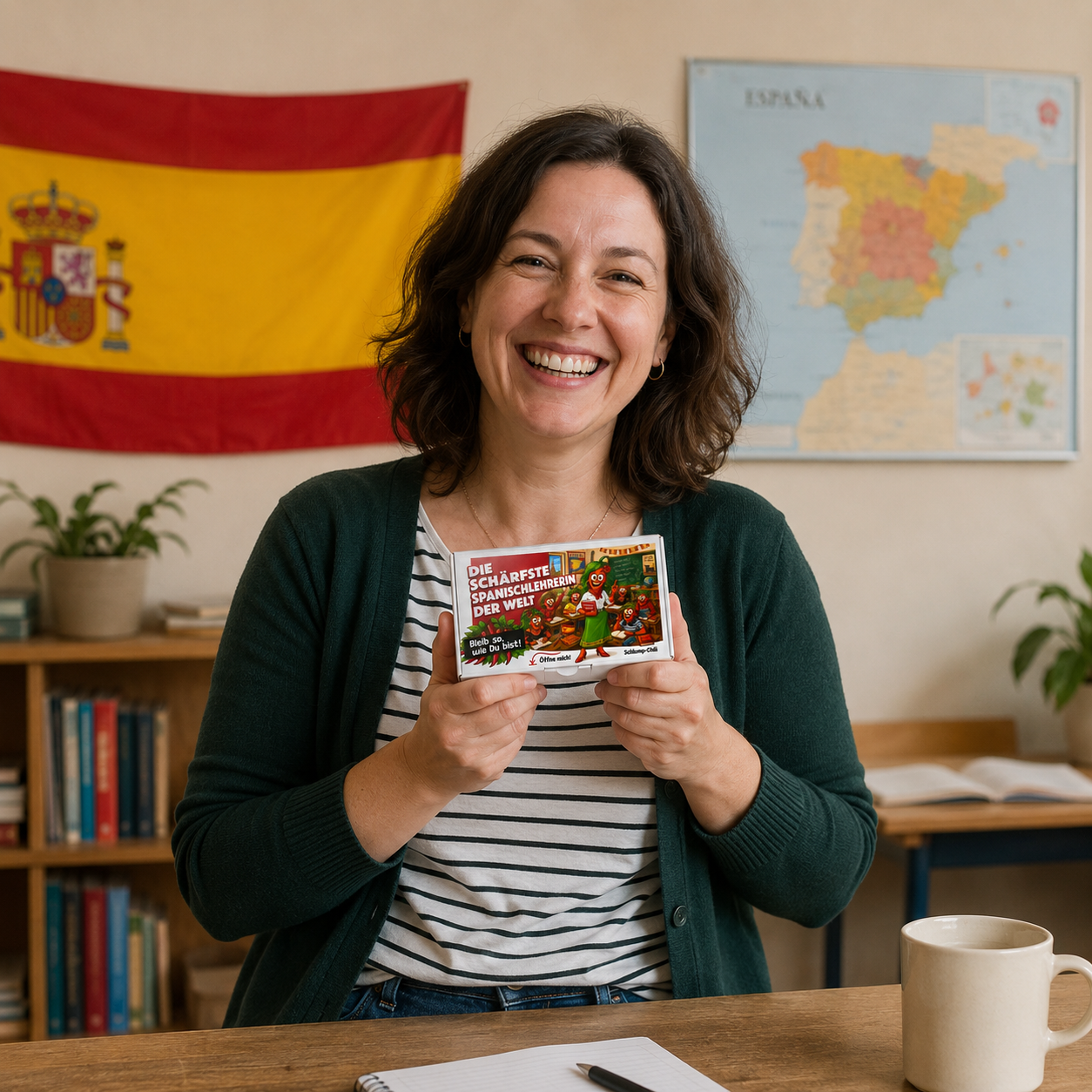 Die schärfste Spanischlehrerin der Welt - Ein witziges Geschenk