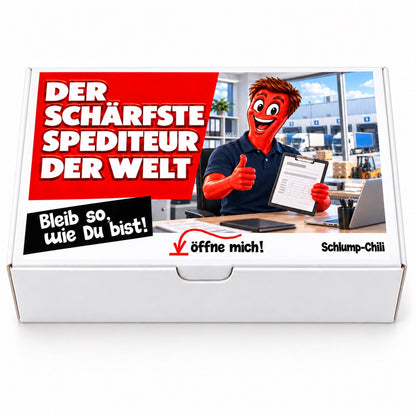 Der schärfste Spediteur der Welt - Ein witziges Geschenk!