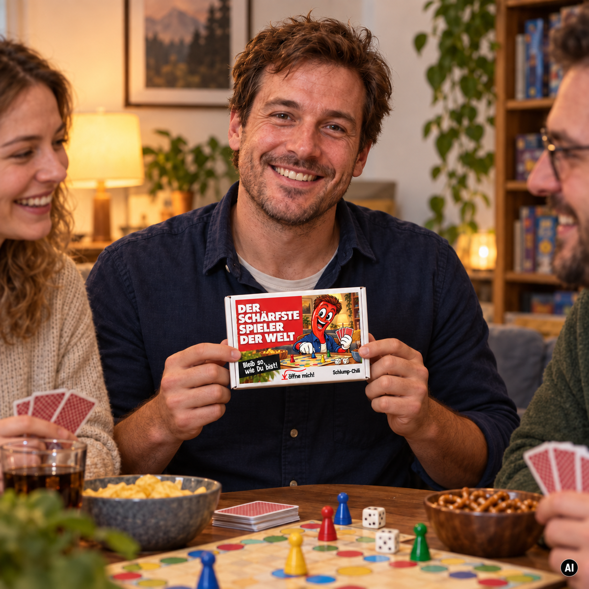 Der schärfste Spieler der Welt – Geschenkidee (AI)
