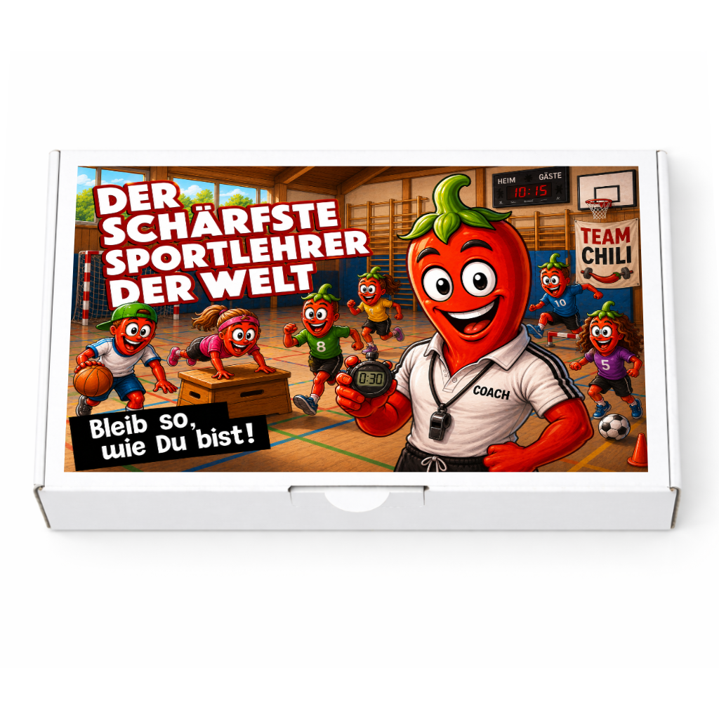 Der schärfste Sportlehrer der Welt - Ein witziges Geschenk