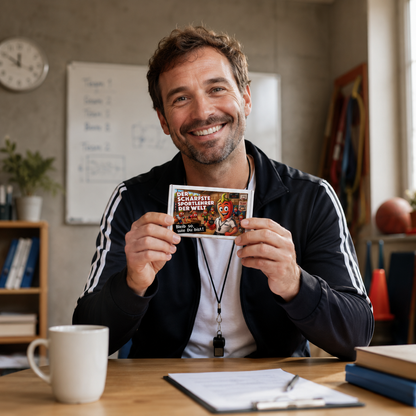 Der schärfste Sportlehrer der Welt - Ein witziges Geschenk