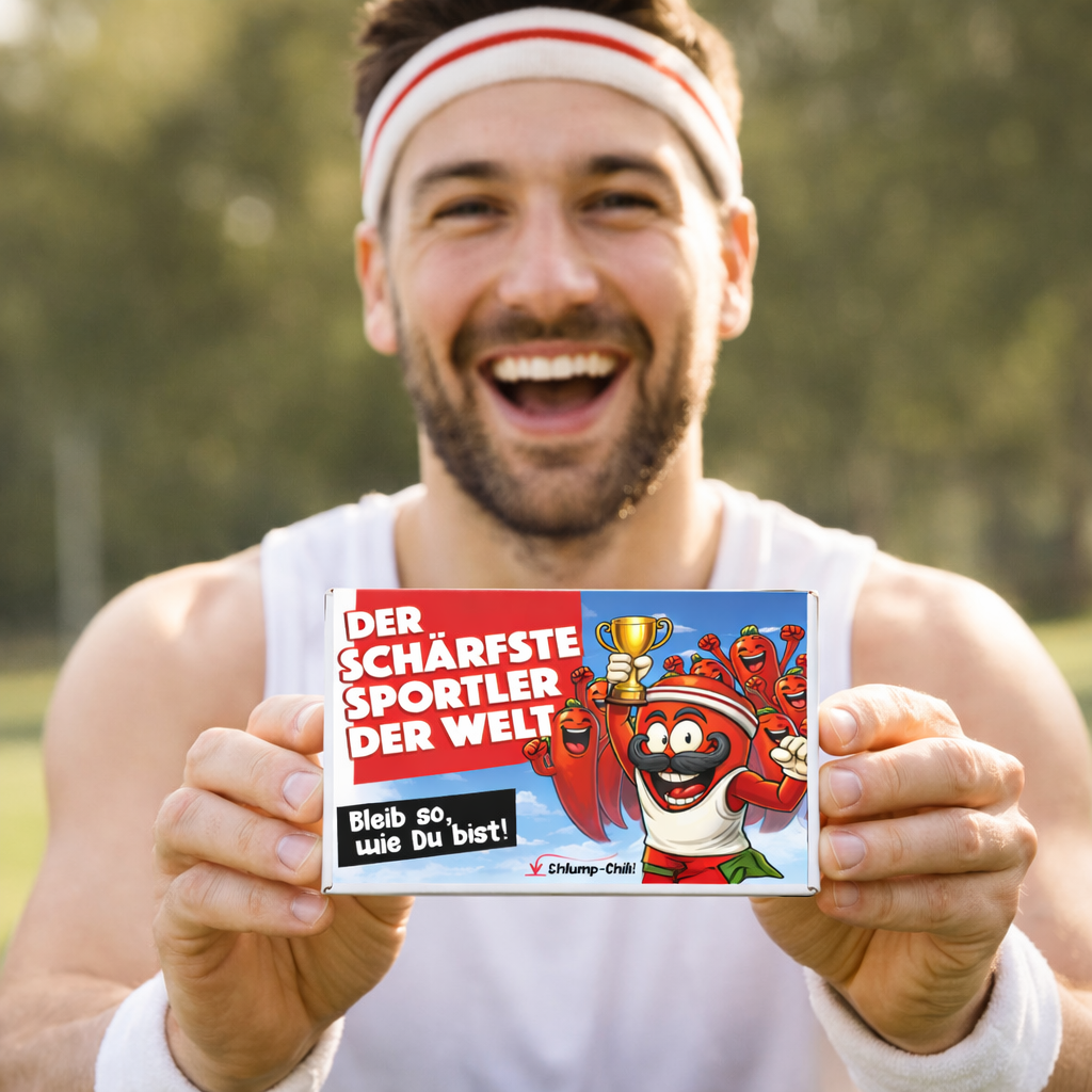 Der schärfste Sportler der Welt - Ein witziges Geschenk!