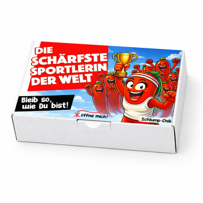 Die schärfste Sportlerin der Welt - Ein witziges Geschenk!