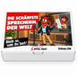 Die schärfste Sprecherin der Welt – Geschenkbox Vorderansicht